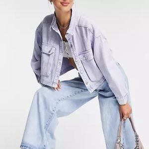 Signature8 Oversized Denim Jacket Small